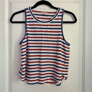 Madewell Striped Sleeveless Top